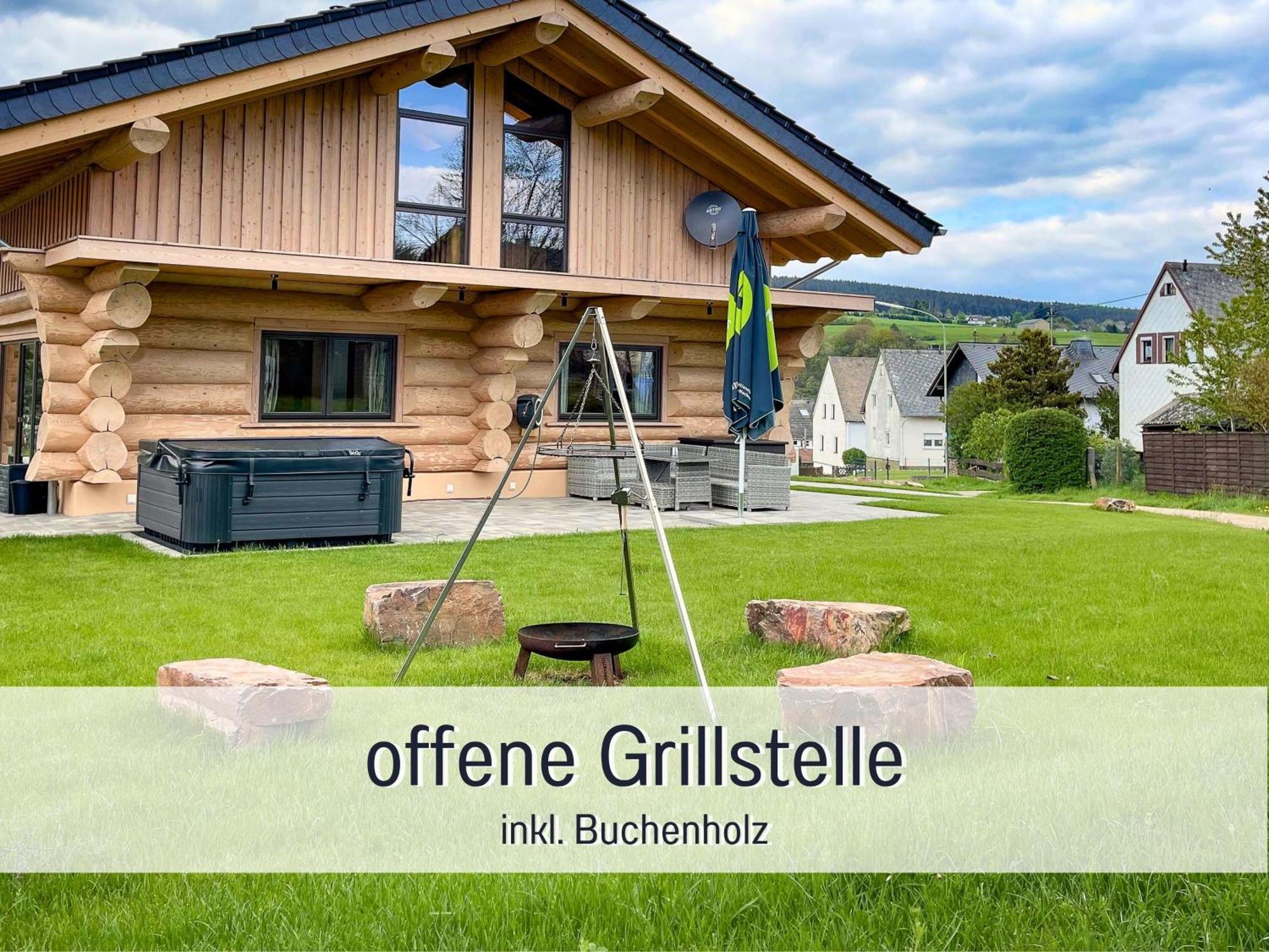 Natur-Chalet Zum Nationalpark Franz Inkl. E-Auto Allenbach Buitenkant foto